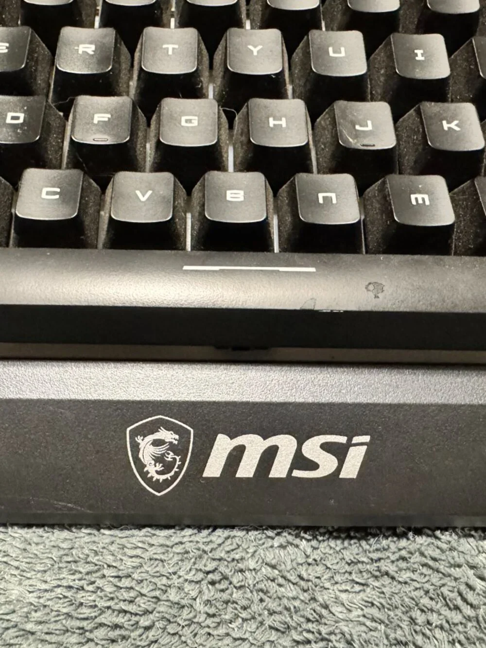 MSI Vigor GK30 Wired RGB Gaming Keyboard - Black